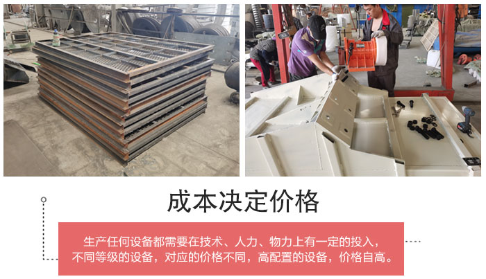直線篩分機(jī)篩網(wǎng)，篩箱部件展示