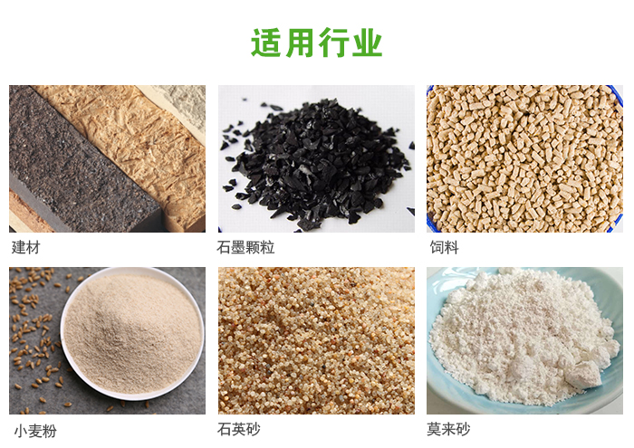高頻振動(dòng)篩主要用于化工，建材，石墨顆粒，飼料，小麥粉，石英砂，豆?jié){，果汁等各種物料的干法、濕法篩分、分級(jí)、脫水，過(guò)濾。